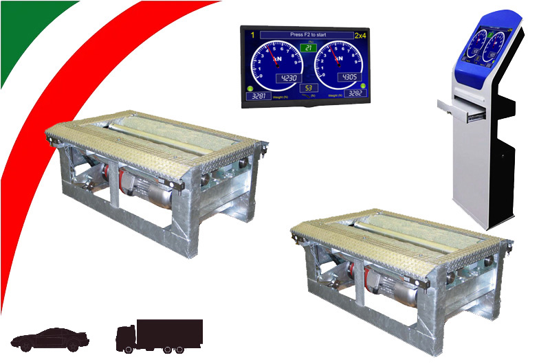 Roller Brake & Axle Load Meter