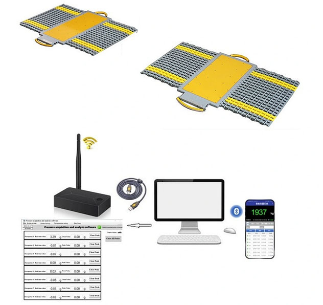 Wireless Wheel Load Scales Model WS1112WB
