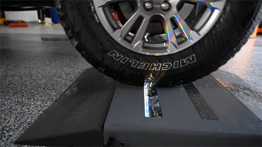 Tire Tread Depth Chassis Holographic Intelligent